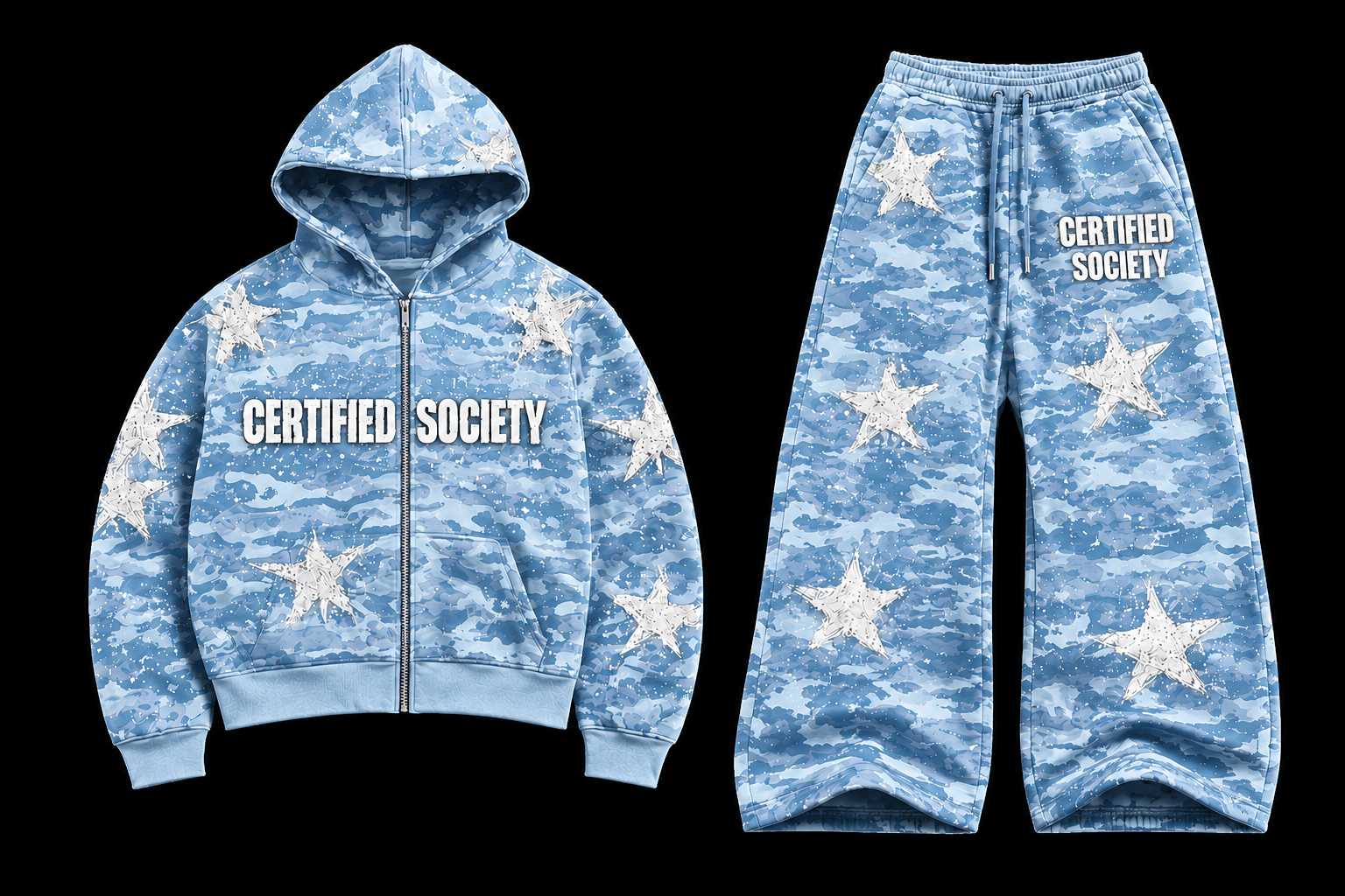 Blue star set